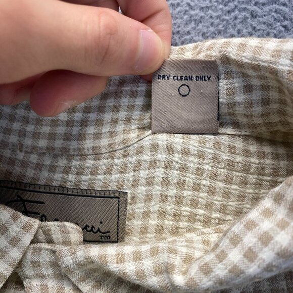 Ferracci Men's Short Sleeve Shirt Rayon Size 2XLT,Pocket - Picture 3 of 8